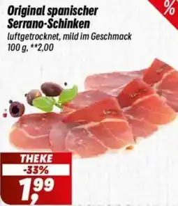 Simmel Original spanischer Serrano-Schinken Angebot