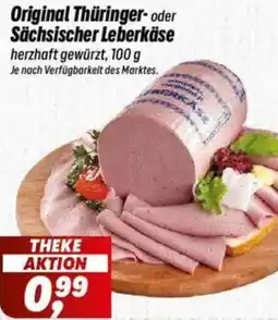 Simmel Original Thüringer- oder Sächsischer Leberkäse Angebot