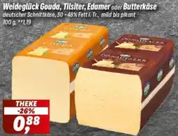 Simmel Weideglück Gouda, Tilsiter, Edamer oder Butterkäse Angebot