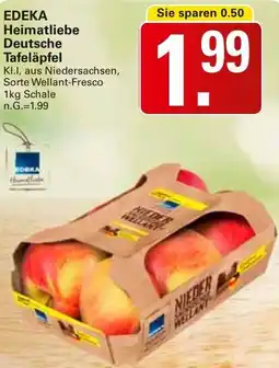WEZ EDEKA Heimatliebe Deutsche Tafeläpfel Angebot