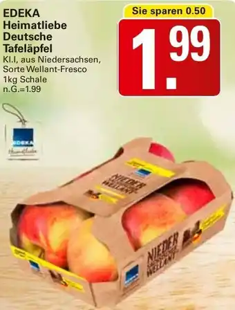 WEZ EDEKA Heimatliebe Deutsche Tafeläpfel Angebot