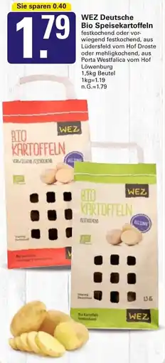 WEZ WEZ Deutsche Bio Speisekartoffeln Angebot