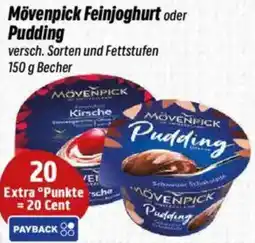 Simmel Mövenpick Feinjoghurt oder Pudding Angebot