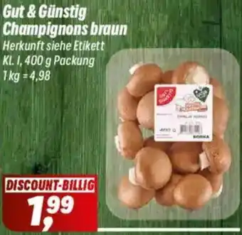 Simmel Gut & Günstig Champignons braun Angebot