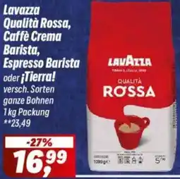 Simmel Lavazza Qualità Rossa, Caffè Crema Barista, Espresso Barista oder ¡Tierra! Angebot