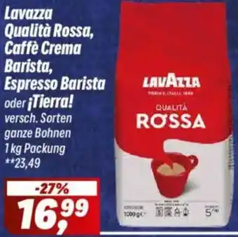 Simmel Lavazza Qualità Rossa, Caffè Crema Barista, Espresso Barista oder ¡Tierra! Angebot