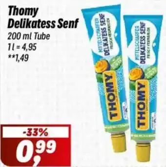 Simmel Thomy Delikatess Senf Angebot