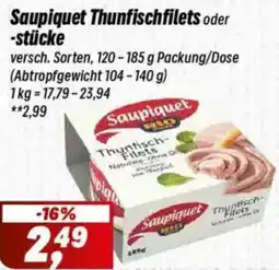 Simmel Saupiquet Thunfischfilets oder -stücke Angebot