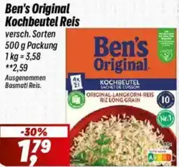Simmel Ben's Original Kochbeutel Reis Angebot