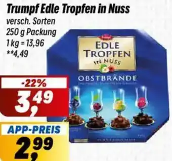 Simmel Trumpf Edle Tropfen in Nuss Angebot