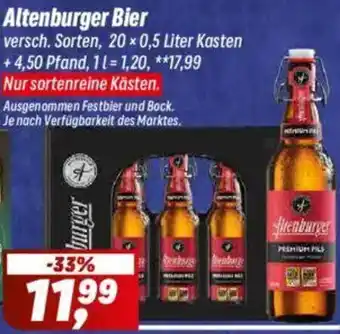 Simmel Altenburger Bier Angebot