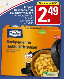 WEZ Toppits Backpapier für Heißluftfritteusen Angebot