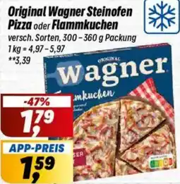 Simmel Original Wagner Steinofen Pizza oder Flammkuchen Angebot
