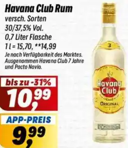Simmel Havana Club Rum Angebot
