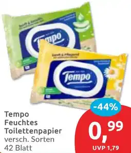 Budni Tempo Feuchtes Toilettenpapier Angebot