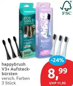 Budni happybrush V3+ Aufsteckbürsten Angebot