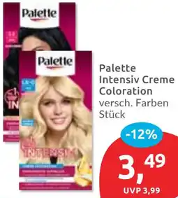 Budni Palette Intensiv Creme Coloration Angebot