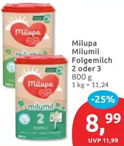 Budni Milupa Milumil Folgemilch 2 oder 3 Angebot