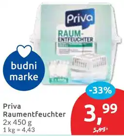 Budni Priva Raumentfeuchter Angebot