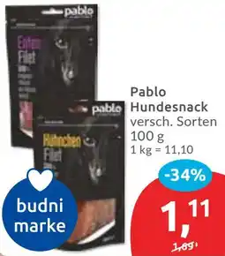 Budni Pablo Hundesnack Angebot