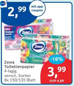 Budni Zewa Toilettenpapier Angebot
