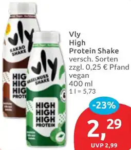 Budni Vly High Protein Shake Angebot
