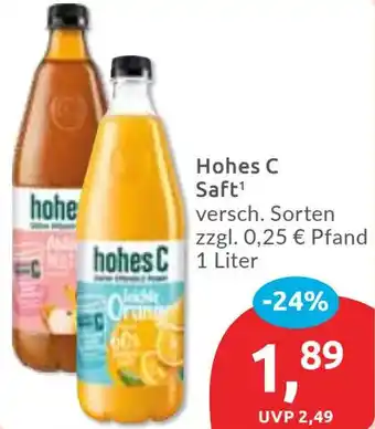 Budni Hohes C Saft Angebot