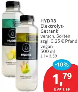 Budni HYDR8 Elektrolyt Getränk Angebot