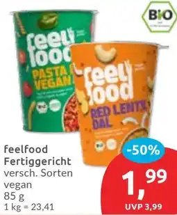Budni feelfood Fertiggericht Angebot