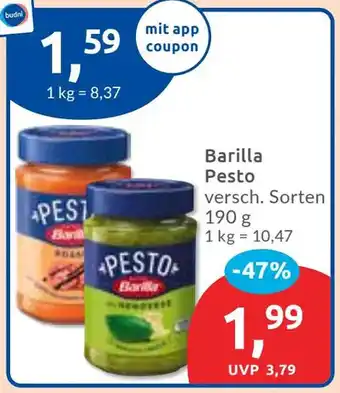 Budni Barilla Pesto Angebot