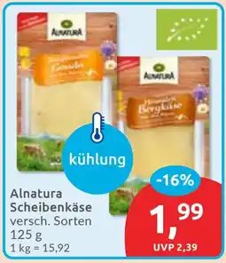 Budni Alnatura Scheibenkäse Angebot