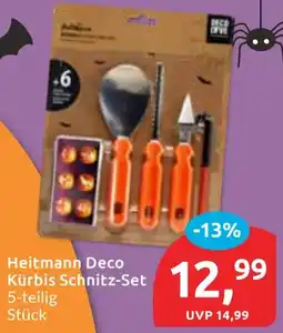Budni Heitmann Deco Kürbis Schnitz-Set Angebot