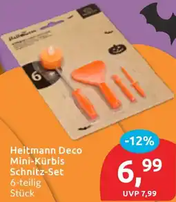 Budni Heitmann Deco Mini-Kürbis Schnitz-Set Angebot