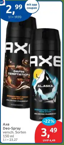Budni Axe Deo-Spray Angebot