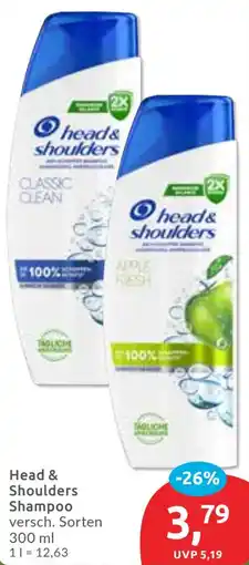 Budni Head & Shoulders Shampoo Angebot