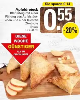 WEZ Apfeldreieck Angebot