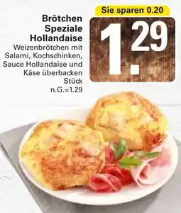 WEZ Brötchen Speziale Hollandaise Angebot