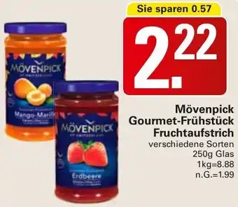 WEZ Mövenpick Gourmet-Frühstück Fruchtaufstrich Angebot