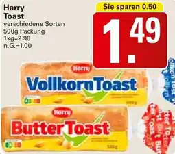 WEZ Harry Toast Angebot