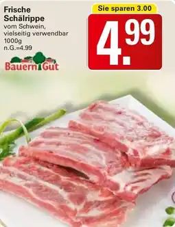 WEZ Bauern Gut Frische Schälrippe Angebot