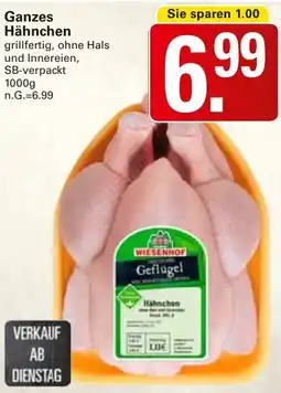 WEZ Ganzes Hähnchen Angebot