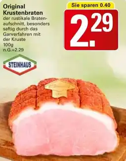 WEZ STEINHAUS Original Krustenbraten Angebot