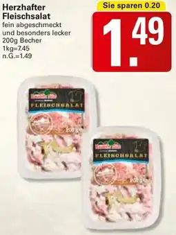 WEZ Bauern Gut Herzhafter Fleischsalat Angebot