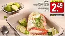 WEZ Zarter Lachsrollbraten Angebot