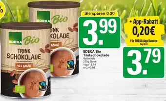 WEZ EDEKA Bio Trinkschokolade Angebot