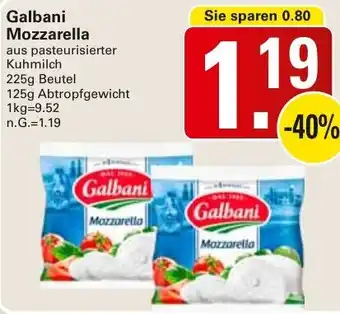 WEZ Galbani Mozzarella Angebot