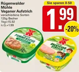 WEZ Rügenwalder Mühle Veganer Aufstrich Angebot