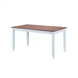 Netto Marken-Discount Inter Link FSC Esstisch Westerland, 160x90 cm - versch. Farben - Weiss Angebot