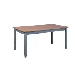 Netto Marken-Discount Inter Link FSC Esstisch Westerland, 160x90 cm - versch. Farben - Grau Angebot