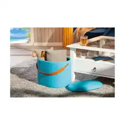 Netto Marken-Discount Inter Link Hocker Dilia mit Stauraum und Griff in Ocean Blue Angebot